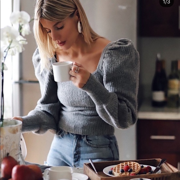 ZARA WOOL BLEND KNIT SWEATER NWT - Picture 2 of 13